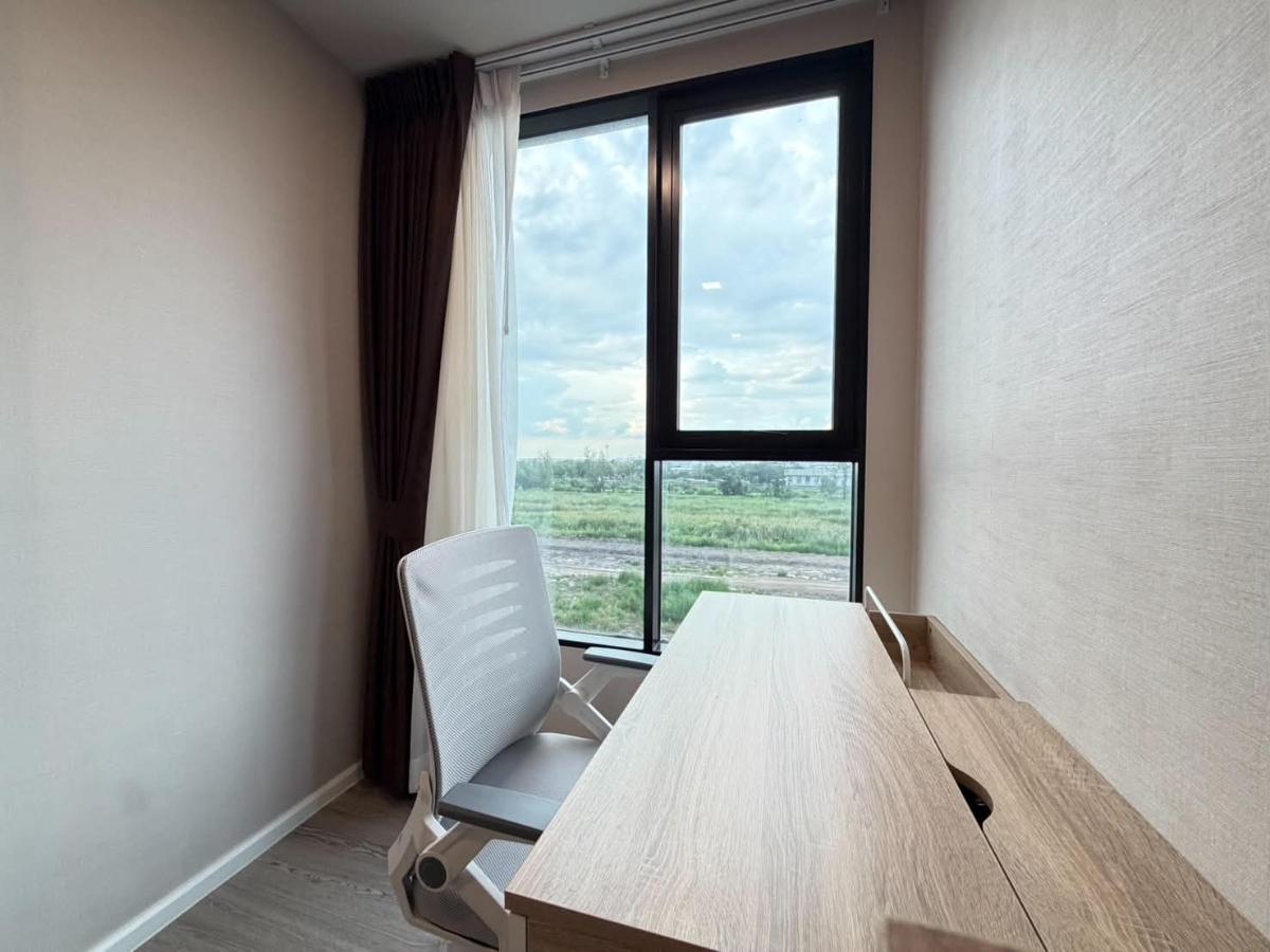 รูป 📣ขายคอนโด💎 Kave Town Colony  – 1 ห้องใหญ่  1 ห้องอเนกประสงค์ ม.กรุงเทพ - รูปที่ 7/12