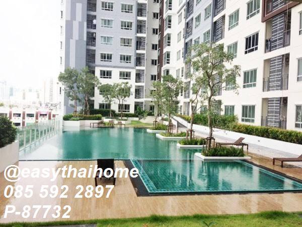 รูป P-87732 🔥 ขายคอนโดพร้อมผู้เช่า! The Trust Residence Ratchada-Rama 3 ชั้น 27 อาคาร B ห้องสวย แต่งครบ เพียง 1.8 ลบ. Line@easythaihome 085-592-2897 - รูปที่ 9/12