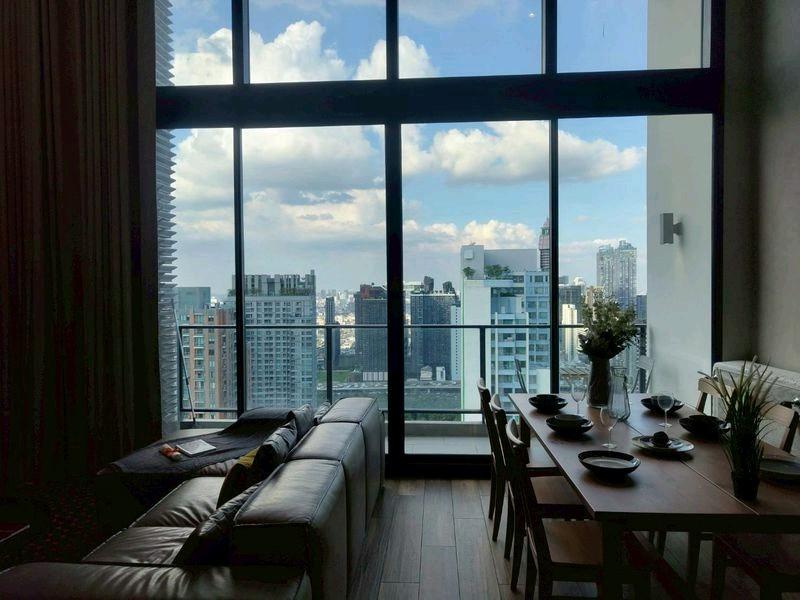 picture The Lofts Asoke | Duplex Penthouse with City View #AS-7790 - 4/14