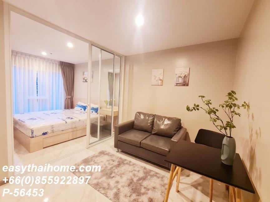 รูป P-56453 ให้เช่า  (รีเจ้นท์ โฮม บางนา) | 28 ตร.ม. | ชั้น 28 อาคาร D | วิวเมือง | เฟอร์นิเจอร์ครบ  📞 Line ID: @easythaihome | 085-592-2897 - รูปที่ 6/16