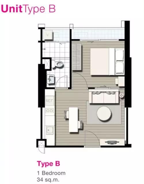 picture 🎈#MT2609_144 🎈💥Urgent💥 Definitely available—grab it fast before it's gone! ‼️ 𝗙𝗼𝗿 𝗥𝗲𝗻𝘁 1️⃣3️⃣k 🔥 Sim Condo Vibha-Ladprao - 10/10