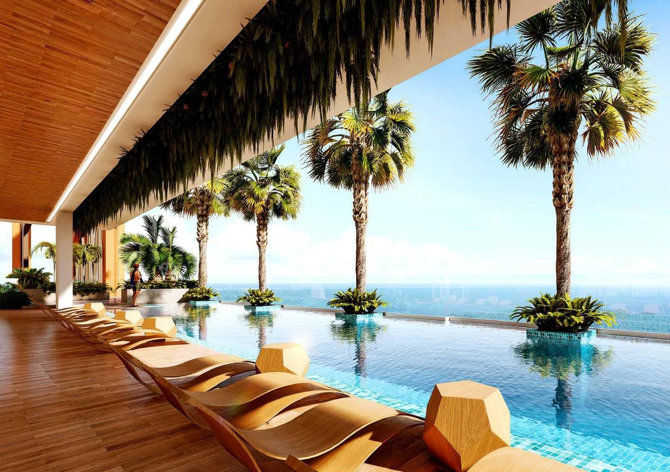 รูป 1 Bed Condo for Sale The Riviera Malibu Residences Sea View - รูปที่ 5/6