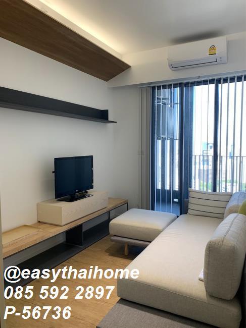 รูป P-56736 🔥 ห้องสวย ชั้นสูง วิวเมือง! 1 Bed 39 ตร.ม. เฟอร์+เครื่องใช้ไฟฟ้าครบ TRIPLE Y RESIDENCE ติดจุฬาฯ-MRT สามย่าน Line@easythaihome 085-592-2897 - รูปที่ 4/13