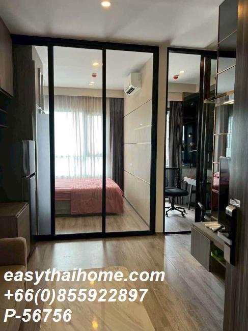 รูป P-56756 ให้เช่า  ไนท์บริดจ์ ไพร์ม อ่อนนุช  34 ตร.ม. | ชั้น 30 | วิวเมือง | เฟอร์นิเจอร์ครบ  📞 Line ID: @easythaihome | 085-592-2897 - รูปที่ 2/10
