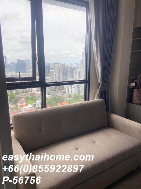 รูป P-56756 ให้เช่า  ไนท์บริดจ์ ไพร์ม อ่อนนุช  34 ตร.ม. | ชั้น 30 | วิวเมือง | เฟอร์นิเจอร์ครบ  📞 Line ID: @easythaihome | 085-592-2897 - รูปที่ 8/10