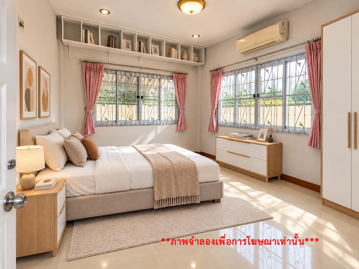รูป ขาย บ้านเดียว1ชั้น หมู่บ้านพิษณุโลกเมืองใหม่ ฝั่งตรงข้ามเซนทัล - รูปที่ 22/32