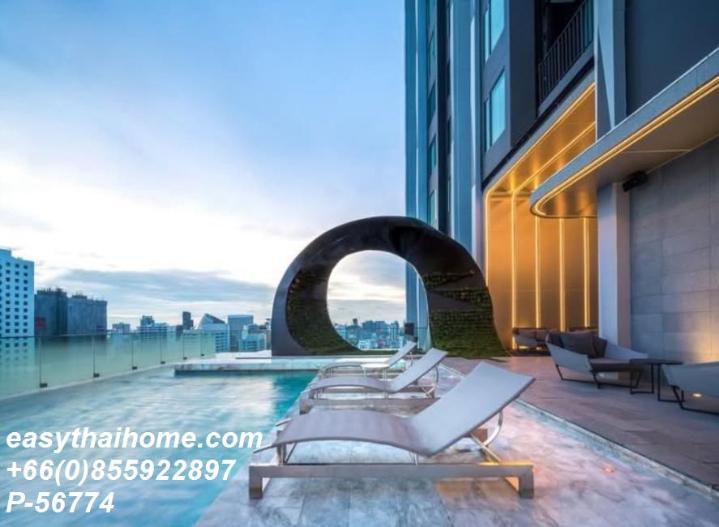 รูป P-56774 ให้เช่า  เอดจ์ สุขุมวิท 23 | 1 ห้องนอน 1 ห้องน้ำ | 33 ตร.ม. | ชั้น 32 | วิวเมือง | เฟอร์นิเจอร์ครบ   📞 Line ID: @easythaihome | 085-592-2897 - รูปที่ 4/14
