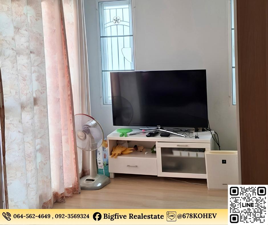 รูป A69-102    ขาย บ้านแฝด อารียา เดอะคัลเลอร์ กาญจนาภิเษก-ราชพฤกษ์ บ้านพร้อมอยู่  ใกล้บิ๊กซีไทรน้อย ต่อเติมครัวเรียบร้อย - รูปที่ 2/16