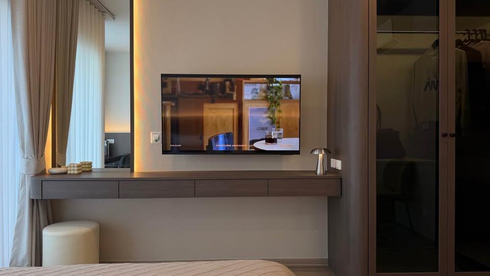 รูป ให้เช่า คัลเจอร์ ทองหล่อ 1 Bed คอนโดใหม่แกะกล่อง เฟอร์ฯ ครบ ชั้นสูงวิวสวย ใจกลางทองหล่อ เดินขึ้น BTS ได้สบายๆ - รูปที่ 3/25
