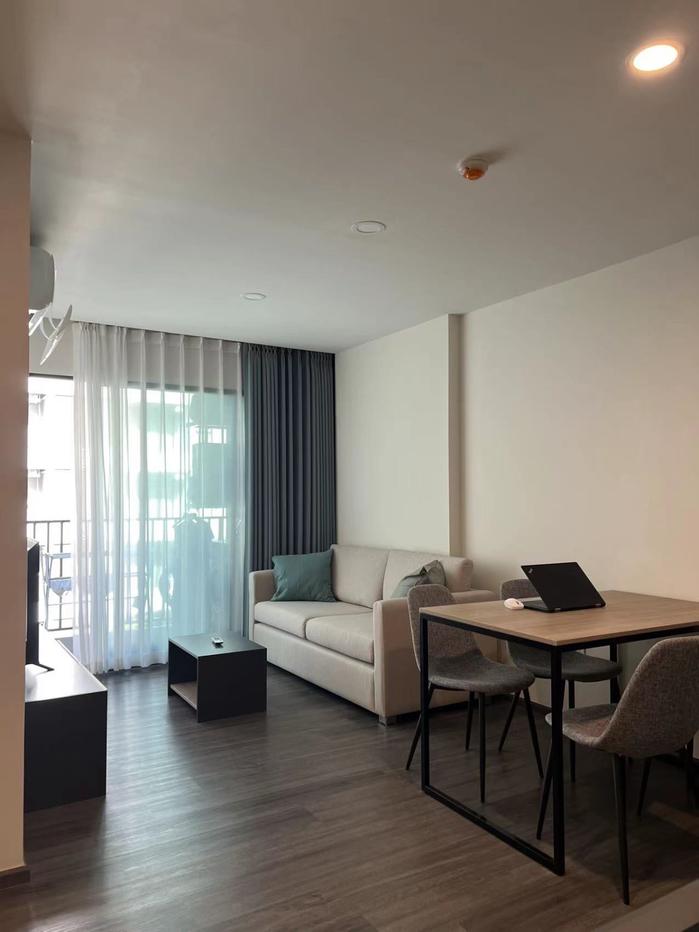 รูป Flexi Sathorn–Charoennakhon | ห้องมุม 1 ห้องนอน | 35 ตร.ม. | 600 ม. ถึง BTS | 14,000 บาท/เดือน - รูปที่ 1/18
