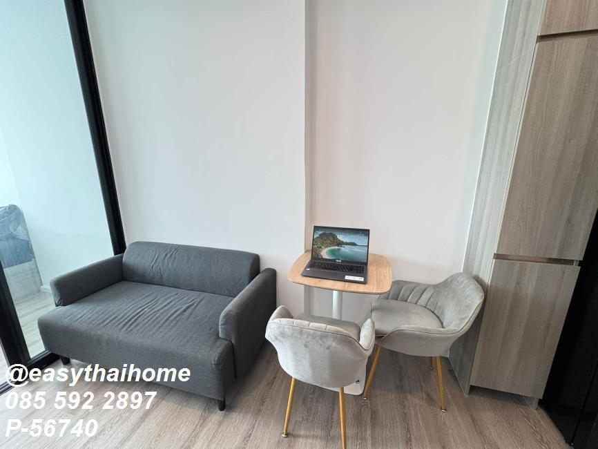 รูป P-56740 📍 ให้เช่า Knightsbridge Sukhumvit-Thepharak ติด MRT ทิพวัล 0 เมตร! 1 นอน 28 ตร.ม. ชั้น 24 วิวเมือง Line@easythaihome 085-592-2897 - รูปที่ 7/7