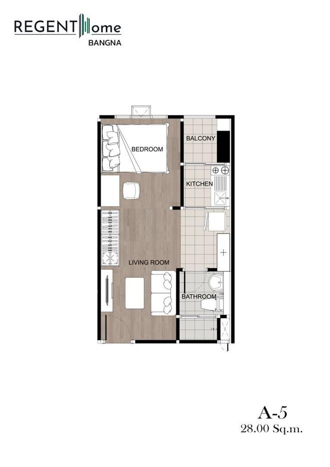 รูป ห้องอัพเดต🦊HunterCondo🦊💥บางนา💥รีเจ้นท์ โฮม บางนา🔴103/957🟢🟡 - รูปที่ 15/15