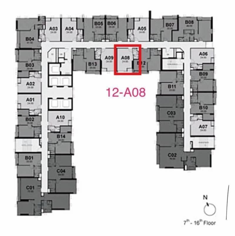 รูป ห้องอัพเดต🦊HunterCondo🦊💥คลองเตย💥ริทึ่ม สุขุมวิท 36 - 38🔴🟢🟡 - รูปที่ 6/6