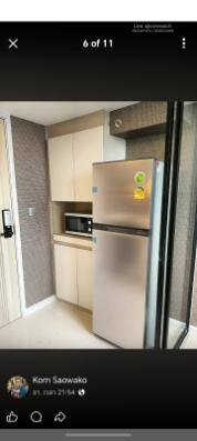 รูป AA658134 | 1 ห้องนอน | 1 ห้องน้ำ | BTS Chong Nonsi | 38 ตร.ม. | 27,000 บาท/เดือน | ชั้น 30 — Knightsbridge Prime Sathorn Sathorn - รูปที่ 6/10