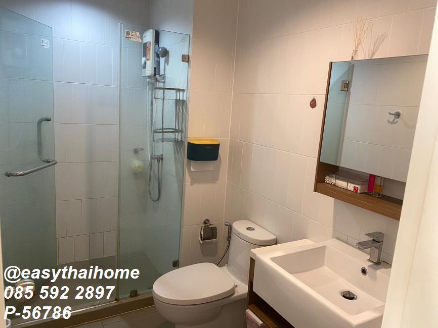 รูป P-56786 📍 ให้เช่า The Nest สุขุมวิท 22 ห้องสวย 2 นอน 1 น้ำ 41 ตร.ม. ชั้น 4 เฟอร์+เครื่องใช้ไฟฟ้าครบ (มีเครื่องซักผ้า) Line@easythaihome 085-592-2897 - รูปที่ 22/26