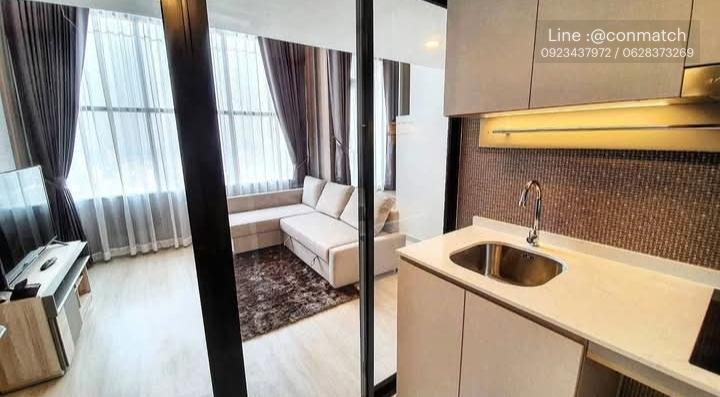 รูป AA658134 | 1 ห้องนอน | 1 ห้องน้ำ | BTS Chong Nonsi | 38 ตร.ม. | 27,000 บาท/เดือน | ชั้น 30 — Knightsbridge Prime Sathorn Sathorn - รูปที่ 1/10