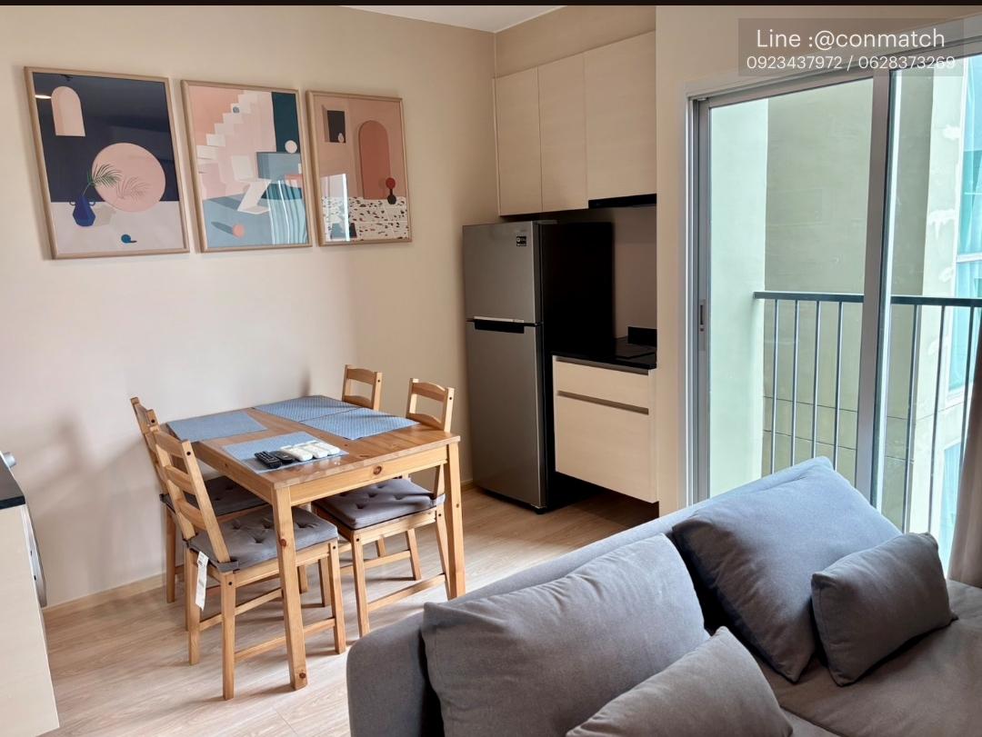 picture ADD01064 | 2Bed | 2Bath | MRT Thailand Cultural | 50sqm | THB 27,000/mo | Fl.40 — Noble Revolve Ratchada Bangkok - 4/10