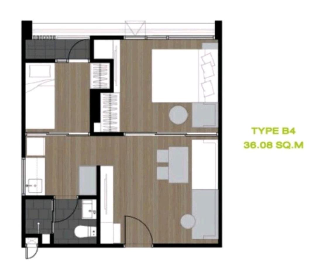 รูป 🏢 ให้เช่าคอนโด : Esta Bliss Ramintra (เอสต้า บลิซ รามอินทรา)   รหัสทรัพย์ | 📌LNP-C14784 - รูปที่ 11/11