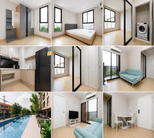 picture AA486155 | 2Bed | 1Bath | BTS On Nut | 40sqm | THB 21,000/mo — The Tree Sukhumvit 64 Bangkok - 4/5