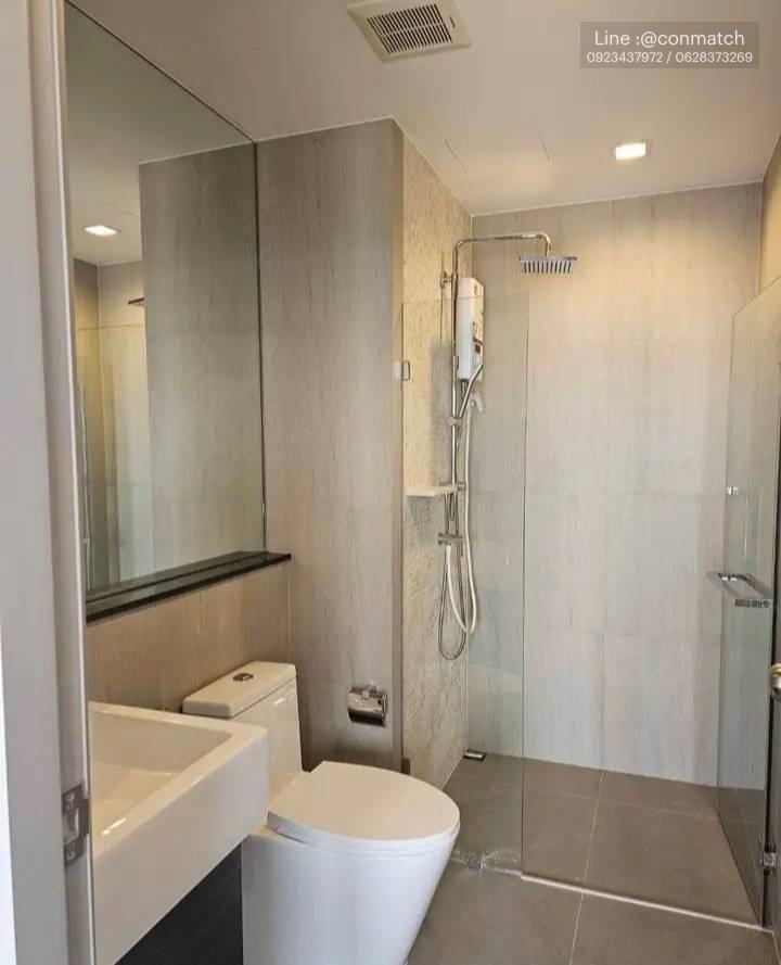 รูป MN009548 | 1 ห้องนอน | 1 ห้องน้ำ | MRT Phra Nang Klao Bridge | 30 ตร.ม. | 13,000 บาท/เดือน — The Politan Aqua กรุงเทพฯ - รูปที่ 1/7