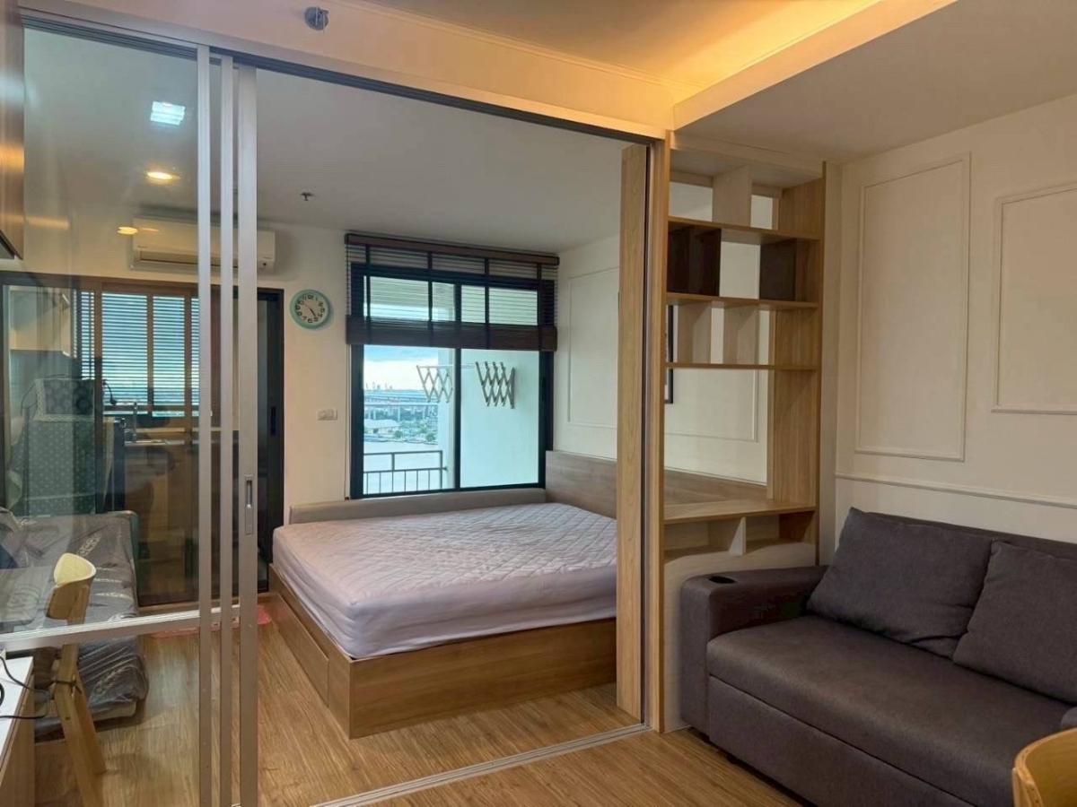 รูป ให้เช่า 🔥 U Delight Residence Riverfront Rama 3 🔥 เฟอร์นิเจอร์ และ เครื่องใช้ไฟฟ้าครบ ใกล้ BRT วัดปริวาส - รูปที่ 4/8