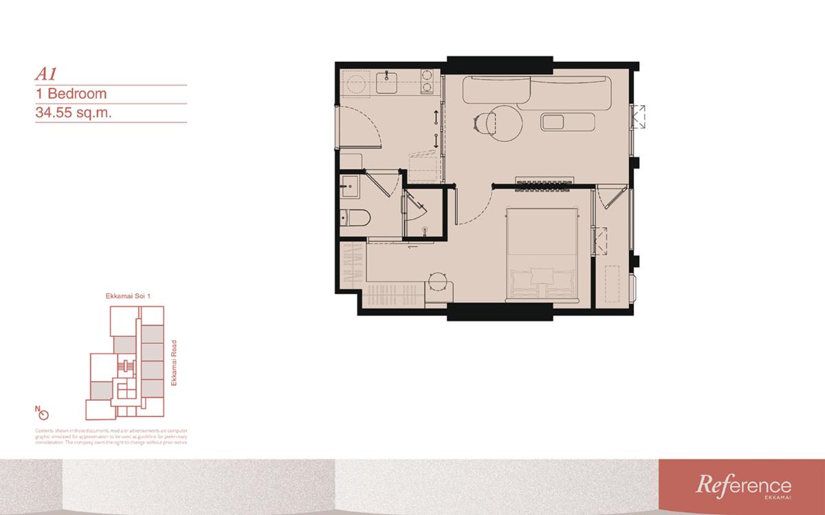 picture ✨ Stunning 9th Floor Unit at Reference Ekkamai | Prime Location & Great Value - 5/14