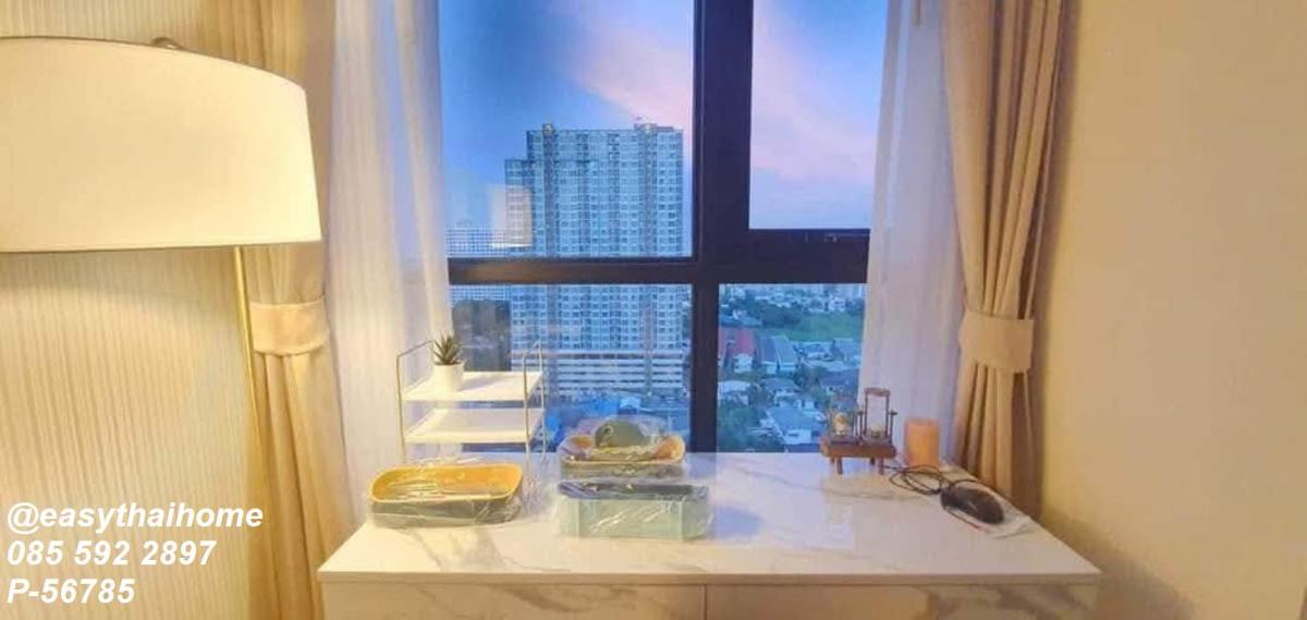 picture P-56785 📍 For Rent - Knightsbridge Prime Onnut Studio 23 sq.m. Includes Parking & Common Fee Near BTS Onnut Line@easythaihome 085-592-2897 - 6/12