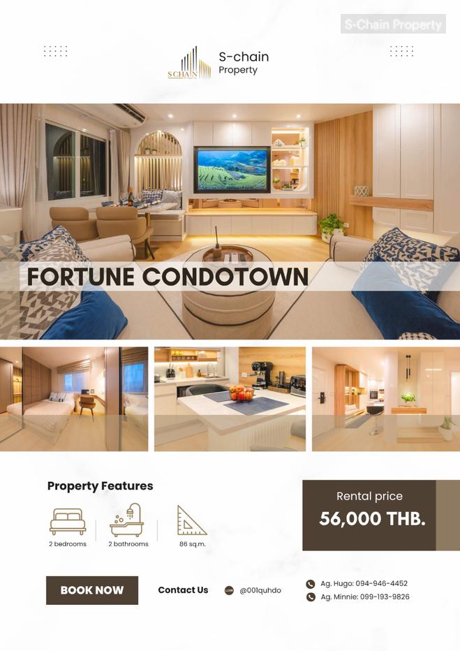 picture 🏙️✨ For rent 💖 Fortune Condo Town ✨ NO-059 - 1/18