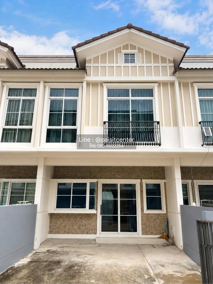 รูป ให้เช่าบ้าน อินดี้ 1 บางนา กม.7 (Indy 1 Bangna km.7) แบบ 2ห้องนอน 3ห้องน้ำ ใกล้เมกา บางนา - รูปที่ 1/8